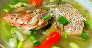 Masukkan semua bahan (kecuali daun sup) dalam periuk dan renehkan sehingga ikan masak *tak perlu tumis kerana ikan. Resepi Sup Ikan Merah Ringkas Dan Mudah My Resepi Menarik