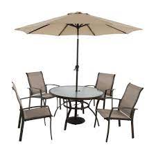 We did not find results for: Hampton Bay Commercial Grade Aluminum Brown Round Outdoor Patio Dining Table Fta60762 The Home Depot
