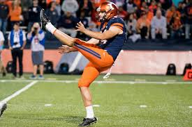 A punt is when you hut the ball from the line of scrimmage to your punter and kick the ball to the other team on 4th down because you didn't earn the 10 yards needed. Green Light Go Illinois Punter Pulls Off Memorable Fake Punt In Football Victory Over Nebraska