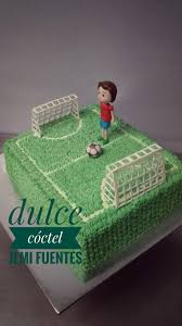 Torta Cancha De Futbol Tortas De Cumpleanos De Futbol Tortas De Cumpleanos Para Ninas Tortas De Comunion