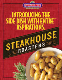 Ad And Pos For Steakhouse Roasters For Mountain King Potatoes Dishes Side Dishes Steakhouse