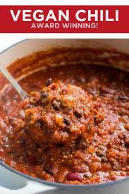 Ultimate Vegan Chili Vegan Chilli Recipe Vegan Chili Vegan Meat Recipe