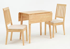It features wood construction mixed with a country design, while also offering 2 functional leaves, 1 open shelf, and 4 straight legs with saber. Drop Leaf Dining Table Set For Small Spaces Novocom Top