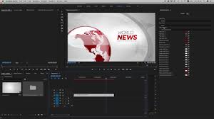 15 logo for adobe premiere pro intro template free work with any resolution. Broadcast News Premiere Essential Graphics Premiere Mogrt Youtube