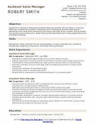 You can edit this sales assistant resume example to get a quick start. Assistant Sales Manager Resume Samples Qwikresume