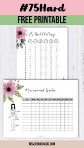 Pin On Printable Fitness Trackers