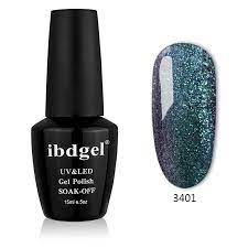 Shop for gel nail polish in nail polish. Ibdgel Brand Black Bottle 24 Pcs Finish Gel Polish Soak Off Colorful Chameleon Gel Uv Nail Gel Polish Hot Style Led Top Coat Nail Gel Aliexpress