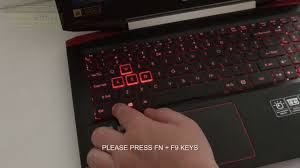 To adjust the brightness of the backlit keyboard on a chromebook either up or down, users will need to begin by pressing and holding the alt key. How To Turn On Keyboard Light On Acer Aspire Vx15 Turn On Backlid Diy Tutorial Vx5 591g Youtube
