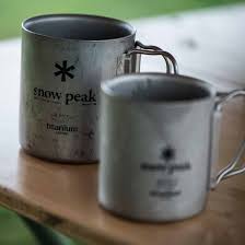 Snow peak's name is inspired by the japanese mountain, tanigawa, where the label's founder, yukio yamai, spent much of his early life. Snow Peak Double Wall 450 Mug Titanium Parasol Store