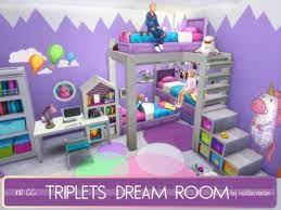 Sims 4 master bedroom ideas no cc. Akisima Sims Blog Triplets Dream Room No Cc Sims 4 Downloads Sims 4 Sims Baby Sims 4 Beds