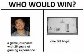 Who Would Win Dash Hoot One Tall Boye A Game Journalist With 25 Years Of Gaming Experience Game Meme On Me Me