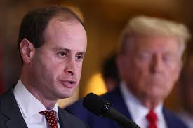 Trump taps personal lawyer Will Scharf for White House staff secretary