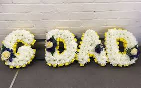 Let us be your first choice for flowers. G Dad Funeral Letters Wreath In Flowers For Chelmsford Witham Braintree