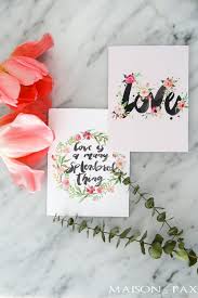 To make the card truly romantic, you'll need to add some personalized words. Simple Valentine S Day Decorating Gift Ideas Maison De Pax