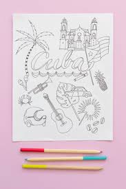 Cuba Coloring Pages The House That Lars Built Flag Coloring Pages Coloring Pages Cuba Art