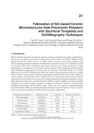 Pdf Fabrication Of Sic Based Ceramic Microstructures From Preceramic Polymers With Sacrificial Templates And Softlithography Techniques 16oz mug, ceramic mug, tea mug, handbuilding techniques, ceramics and pottery, handpainted.
