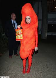 Katy Perry As A Flamin Hot Cheeto Best Celebrity Halloween Costumes Celebrity Halloween Costumes Halloween Costumes 2014
