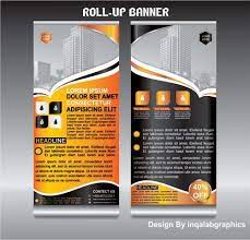 Retractable Banner Template Desain
