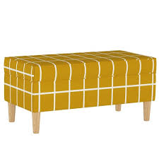 Find top songs and albums by yellow bench, including why we fall out, 지키지 못할 약속 and more. Storage Bench Rectangle Grid Mustard Skyline Furniture Target