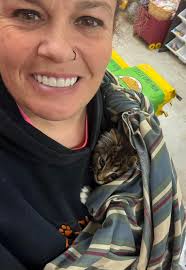 Semi-feral cat adoption progress and care