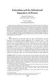 For example, the federal government has power to make laws through parliament and the state government was empowered to make laws through the state assembly respectively. Https Www Jstor Org Stable 4624711