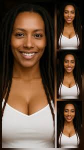 Can you make my friend's face droop like mine in a photo?