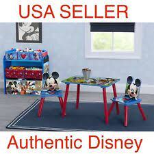 The set includes 1 table and 2 padded chairs. Disney Mickey Mouse Musical Table And Chair Set For Sale Online Ebay