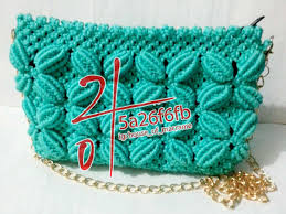 Grosir tali kur jakarta, jual tali kur di bandar lampung, tali kur untuk tas, tas dari tali kur motif bunga timbul, tas rajut tali kur terbaru 2019 leave a comment on harga tali kur untuk gelang jual tali kur di padang Tas Tali Kur Motif Bunga Kerang Tali Besi Rantai Besi Za Galery Macrame And Crochet