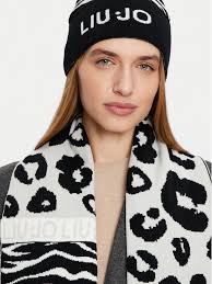Regalo Berretto E Sciarpa Donna Liu Jo Set Berretto E Sciarpa 2F4052 M0300  Nero