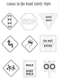 Some of the coloring page names are police officer with stop sign netart stop sign clip art at vector clip art online 9 stop sign te. Coloring Pages Traffic Signs Road Safety Signs Safety Sign Traffic Signs