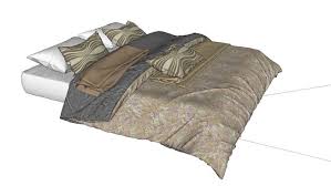 Large Preview Of 3d Model Of Beddd5 Giường Kiến Truc Nha Cửa