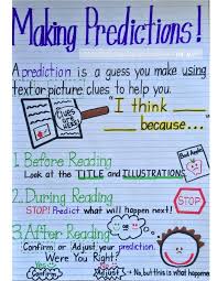 Great Anchor Chart On Making Predictions Mrs Wilhite