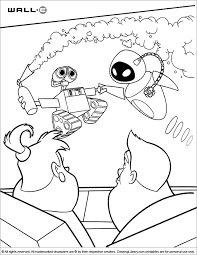 Color the most beautiful, funniest, most beautiful, nicest, largest, and nicest wall e with your most beautiful colors! Wall E Colour Page Coloring Library