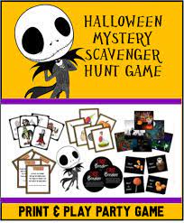 Learn about magnetism with these experiments and. Printable Halloween Scavenger Hunt Mystery Game