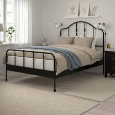 sagstua bed frame black luroy ikea bed frame comfort mattress bed