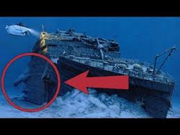 titanic ship, titanic underwater