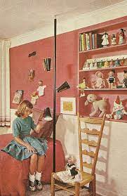 Pin By Rachel Garrison On Kids Room Chambre D Enfants Vintage Vintage House Retro Bedrooms Vintage Room