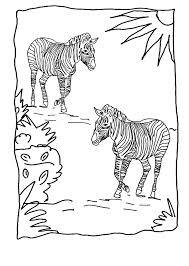 The spruce / wenjia tang take a break and have some fun with this collection of free, printable co. Free Printable Zebra Coloring Pages For Kids