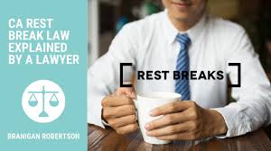 10 Minute Paid Rest Breaks For California Employees
