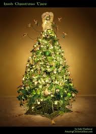 Long time ago people used to decorate trees outside each winter. Decorating An Irish Themed Christmas Tree Amazing Christmas Ideas Christmas Tree Themes Unique Christmas Trees Irish Christmas Traditions