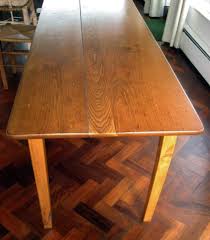This mid century round dining table will add function and charm to your home. For Sale Rare French Dining Table Long Narrow Curiously Modern Improvised Life