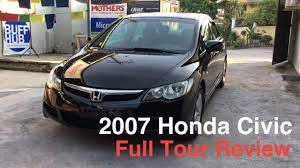 Based on the honda civic specs, this 4 cylinder front wheel drive sports sedan can produce a maximum power of 173 hp @ 5,500 rpm and a maximum torque of 216 nm @ 5,500 rpm. 2007 Honda Civic Fd 1 8v At Full Tour Review Youtube