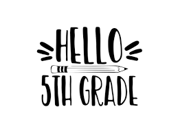 Hello 5th Grade (Graphic) by TheSmallHouseShop · Creative Fabrica