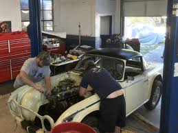 This shop keeps british sports cars on the road and enjoyed by spectators and drivers. Coventry Motor Works Speicalizing In British Cars Triumph Mg Restoration And Repair