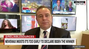 Chris ruddy wanted it to be the online world's fox news. Newsmax Tv Trump Voters Are Flocking To A Channel That Claims Biden Is Not President Elect Cnn