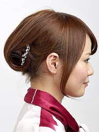 自分でできる髪型 ショートヘア夜会巻きアップスタイル2 2 ショートヘアアップ ボブアレンジ 結婚式 ヘアスタイル アップ