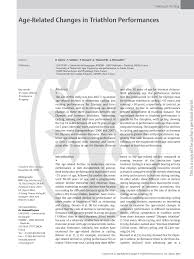 Norway's kristian blummenfelt and casper stornes; Pdf Age Related Changes In Triathlon Performances