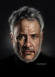 Here's my painting of incredible actor John de Lancie, based