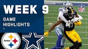 Stay updated on steelers vs cowboys events. Steelers Vs Cowboys Week 9 Highlights Nfl 2020 Youtube