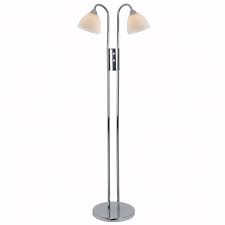 Great news!!!you're in the right place for floor lamp dimmable. Double Floor Lamp Dimmable Black Or Chrome Myplanetled